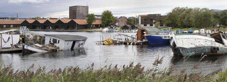 Ulovlig bådehavn ved Christiania skal ryddes for 25 mio. kr.