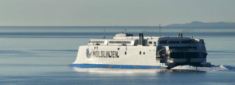 Molslinjen får bøde for aflysninger på Bornholm-ruten