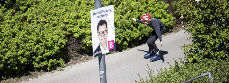 Plakater fra begge valg kan i Aarhus tages ned i samme hug