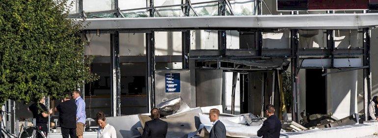 Politiet på bar bund efter eksplosion ved Skattestyrelsen