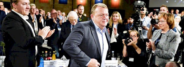 Bevæget Løkke siger farvel med blandede følelser