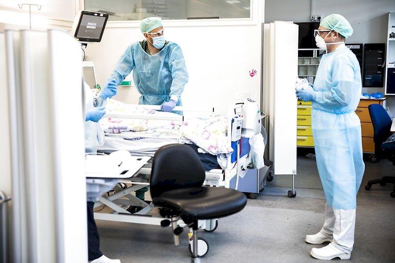 30 pct. af smittede i Danmark arbejder i sundhedssektoren