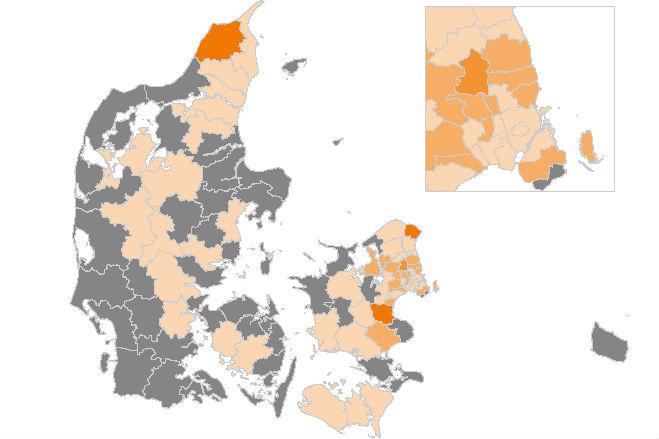 Også Helsingør og Køge er nu hårdt ramt af smitte
