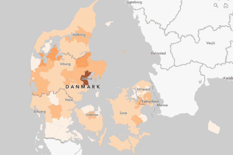 Syv kommuner er over bekymringsgrænse