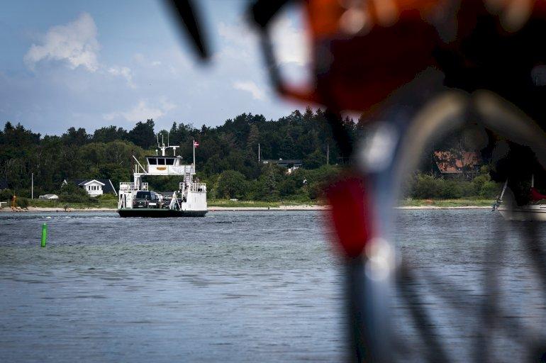 Knap en million passagerer rejste gratis med færge i juli