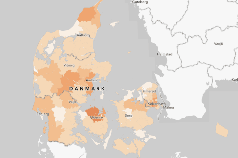 16 kommuner er nu på kritisk corona-niveau