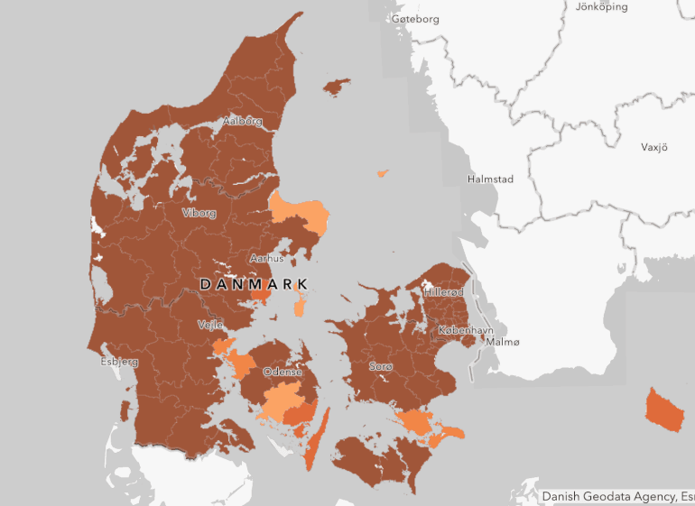 Næsthøjeste antal smittede i dag: 1.223