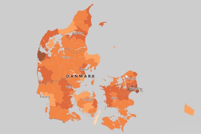Dagens corona-tal: Højeste antal indlagte i et halvt år