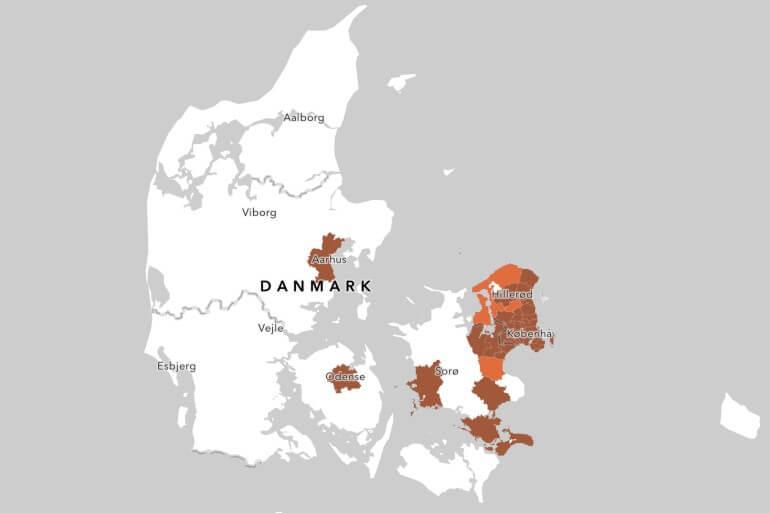 Stadigt værre coronatal op til delvis nedlukning