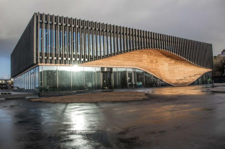 Byggepris til Klimatorium på åbningsdagen