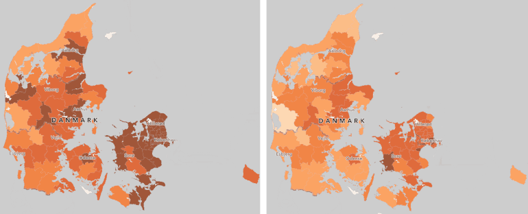 Coronatallene vedbliver at vokse, kun to øer går fri