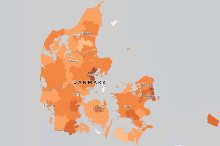 Coronatryk ser ud til at flade ud på et lidt højere niveau