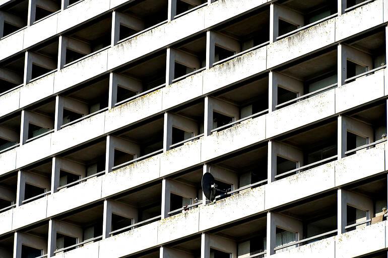 En af Vollsmose-afdelingerne klar til både nedrivning og renovering