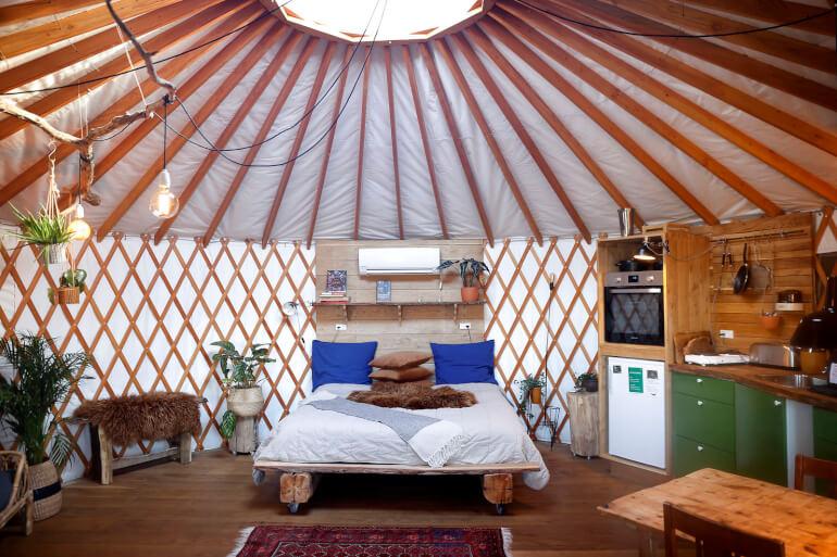Glampingtelte i landzone: Tre gange nej og en gang ja
