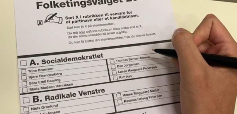 Kandidater fra 12 partier i Nyborgkredsen står i forkert rækkefølge på stemmesedlen