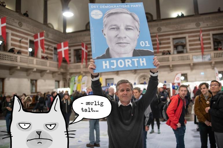 Politik på overdrevet, men også uvant normalitet
