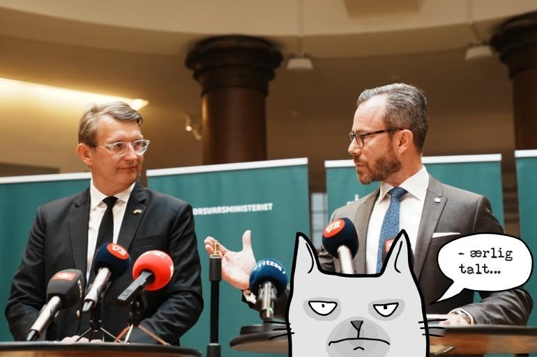 Efter F-16ernes vingesus er hverdagen igen christiansborgsk