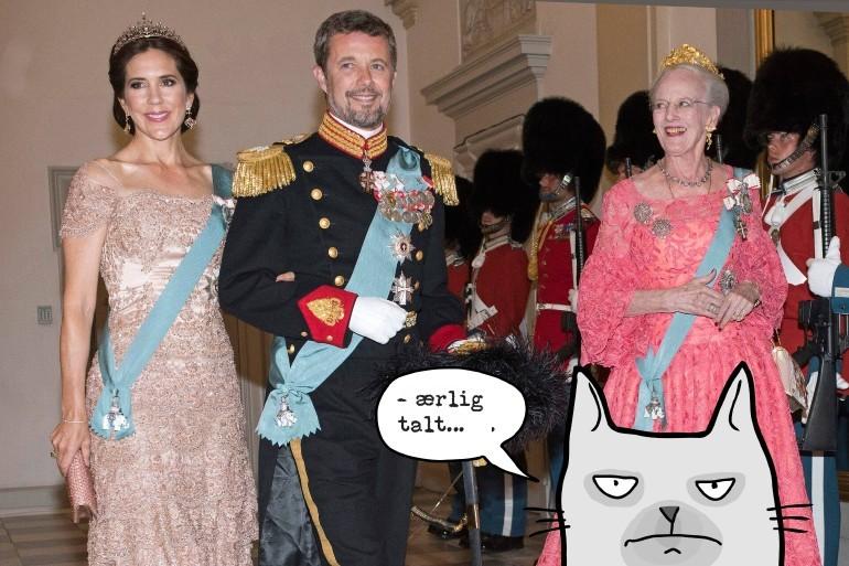 Tredobbelt op på majestæter