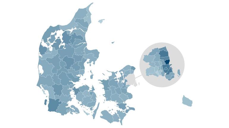 Store geografiske forskelle i indkomstvæksten – se tallet for din kommune