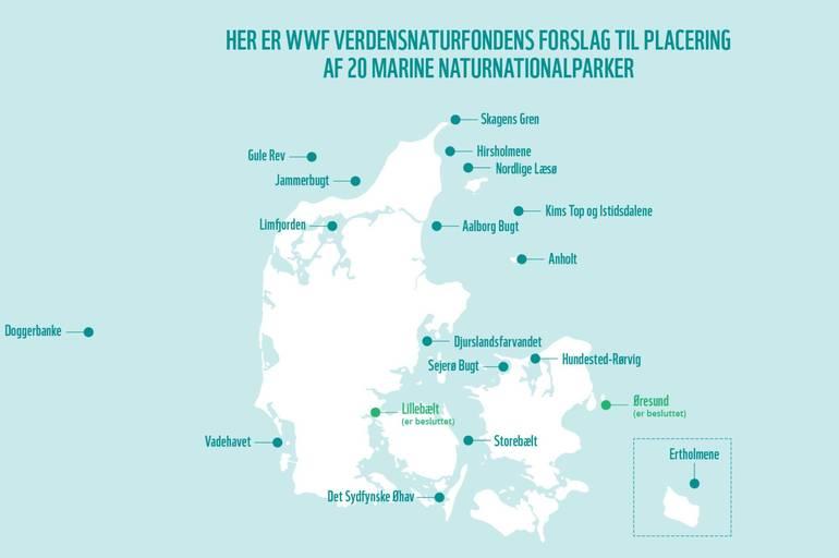 To marine naturnationalparker på vej - men er det nok?