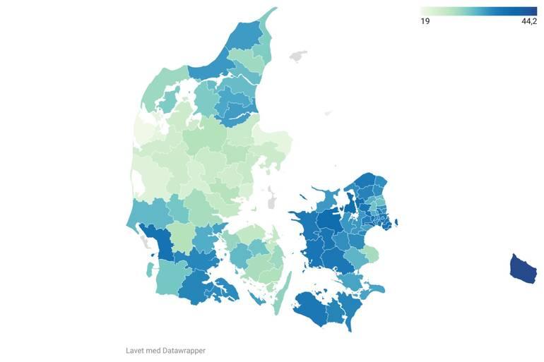 Flere ældre ønsker at dø hjemme: Store forskelle mellem kommuner og regioner  
