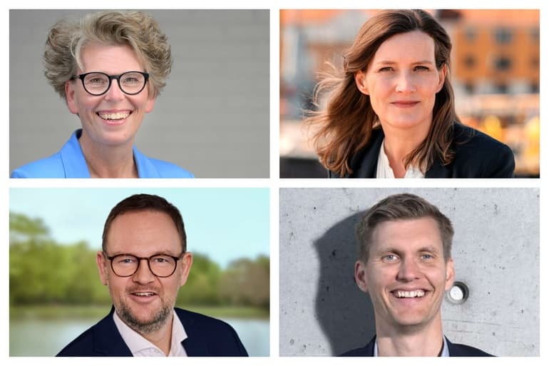 Rødovre, Helsingør, Esbjerg og Aalborg kommuner