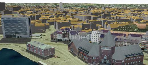 3D - til borgerkommunikation byplaner og beredskab