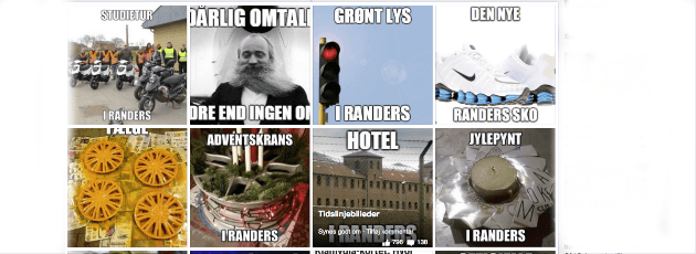 Randers vil ikke være til grin