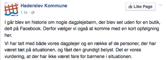 Efter Facebook-shitstorm: Dagplejemor beholder job