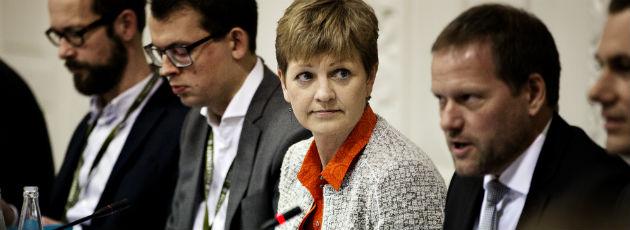 Ministeren bagatelliserer gyllesagen med små stjerner