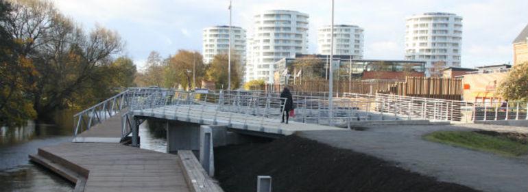Ny sluse skal ruste Vejle mod skybrud og stormflod
