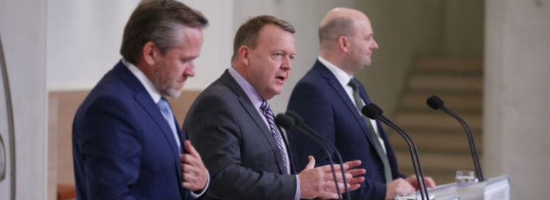 Løkke: Trekløverregering dannes i morgen mandag