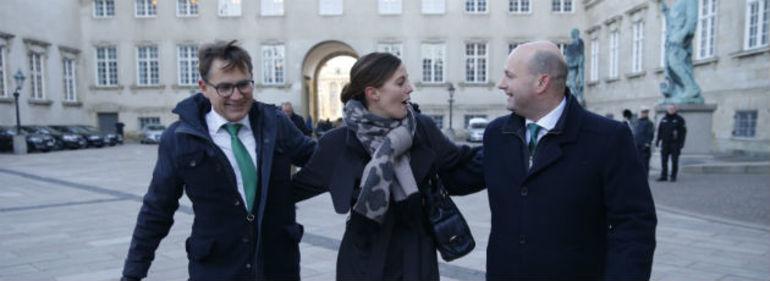 Her er de 22 ministre i trekløverregeringen