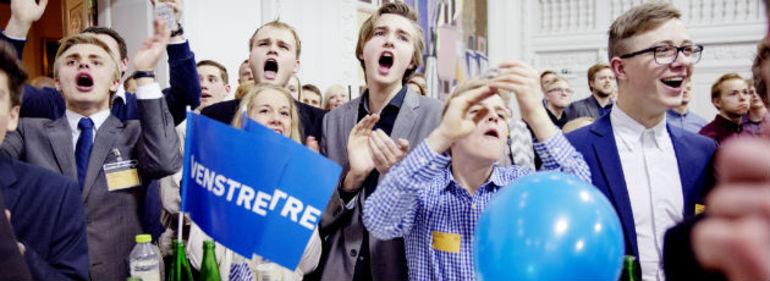 Blå blok vinder valg blandt 63.000 skoleelever