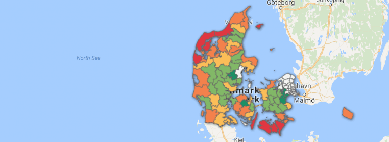Antallet af tomme huse i landdistrikterne er steget 50 pct. 