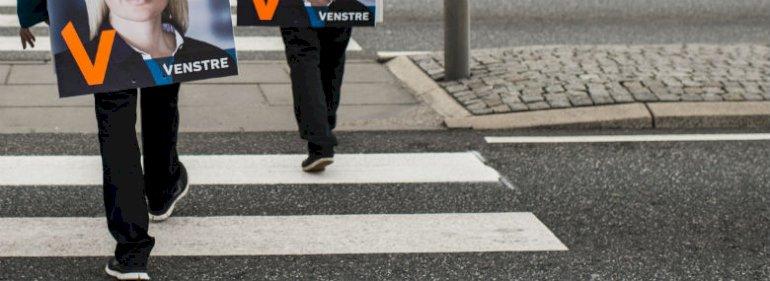 V har igen flere kandidater end S ved KV17 - men kun knebent
