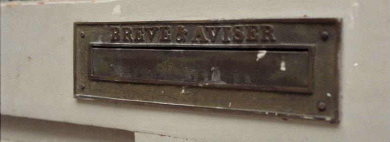 Også papirbreve virker på Aarhus-skyldnere