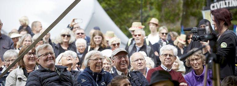 Vejret løftede en skarpere udgave af Folkemødet til nye højder