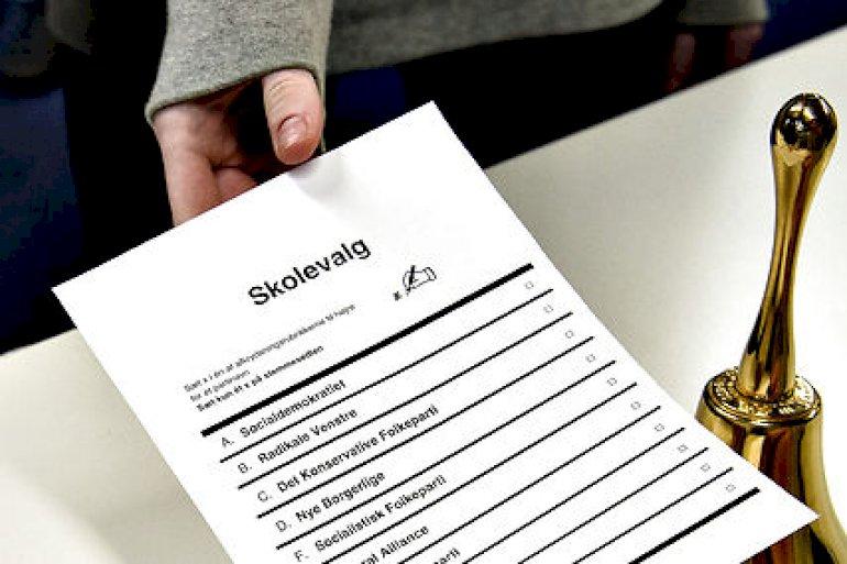 Statsministeren har udskrevet skolevalg